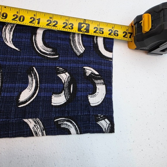 Anthropologie Cartonnier Charlie Trouser Womens 6 Navy Geometric‎ - Picture 5 of 8